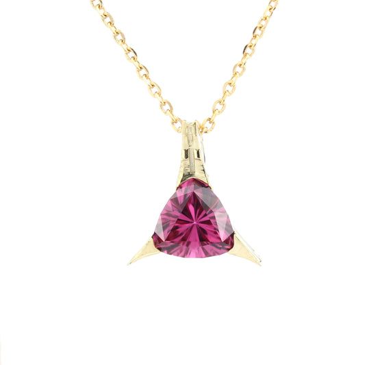 Pink Tourmaline Pendant