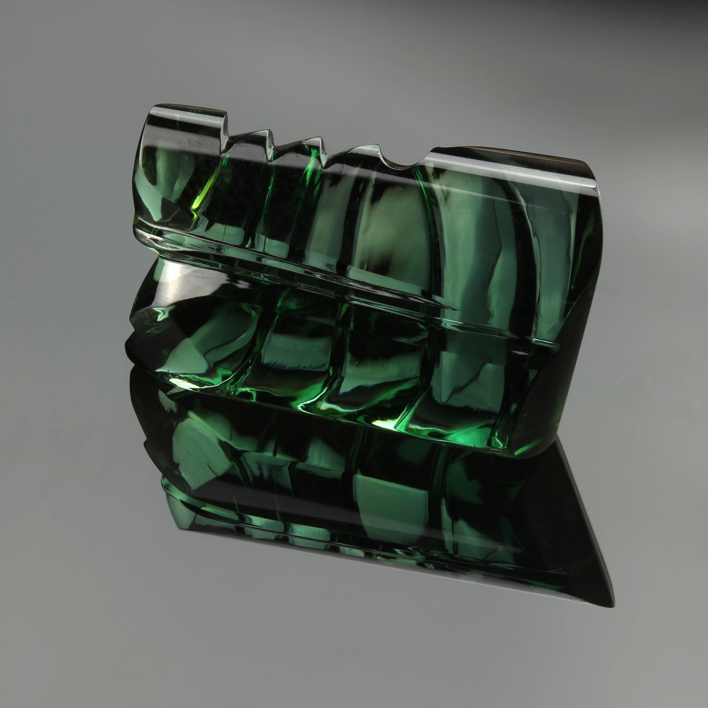 Green Tourmaline Carving 25.2ct