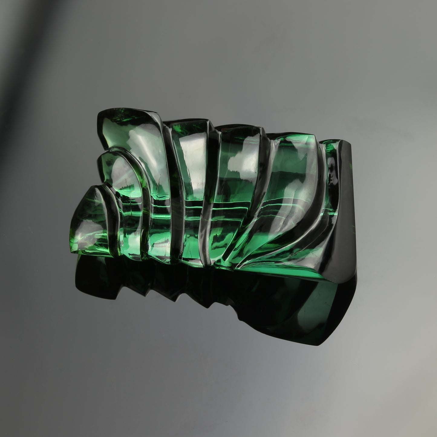 Green Tourmaline Carving 25.2ct