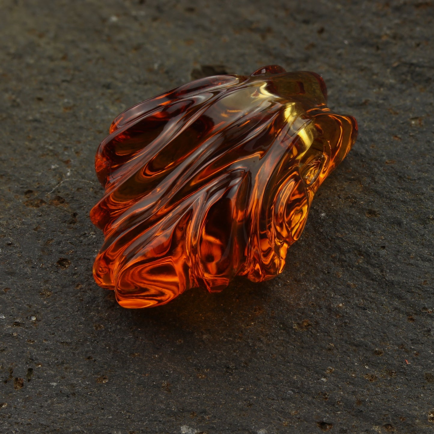 Citrine Carved 28.9