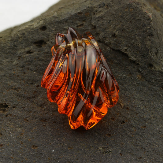 Citrine Carved 28.9