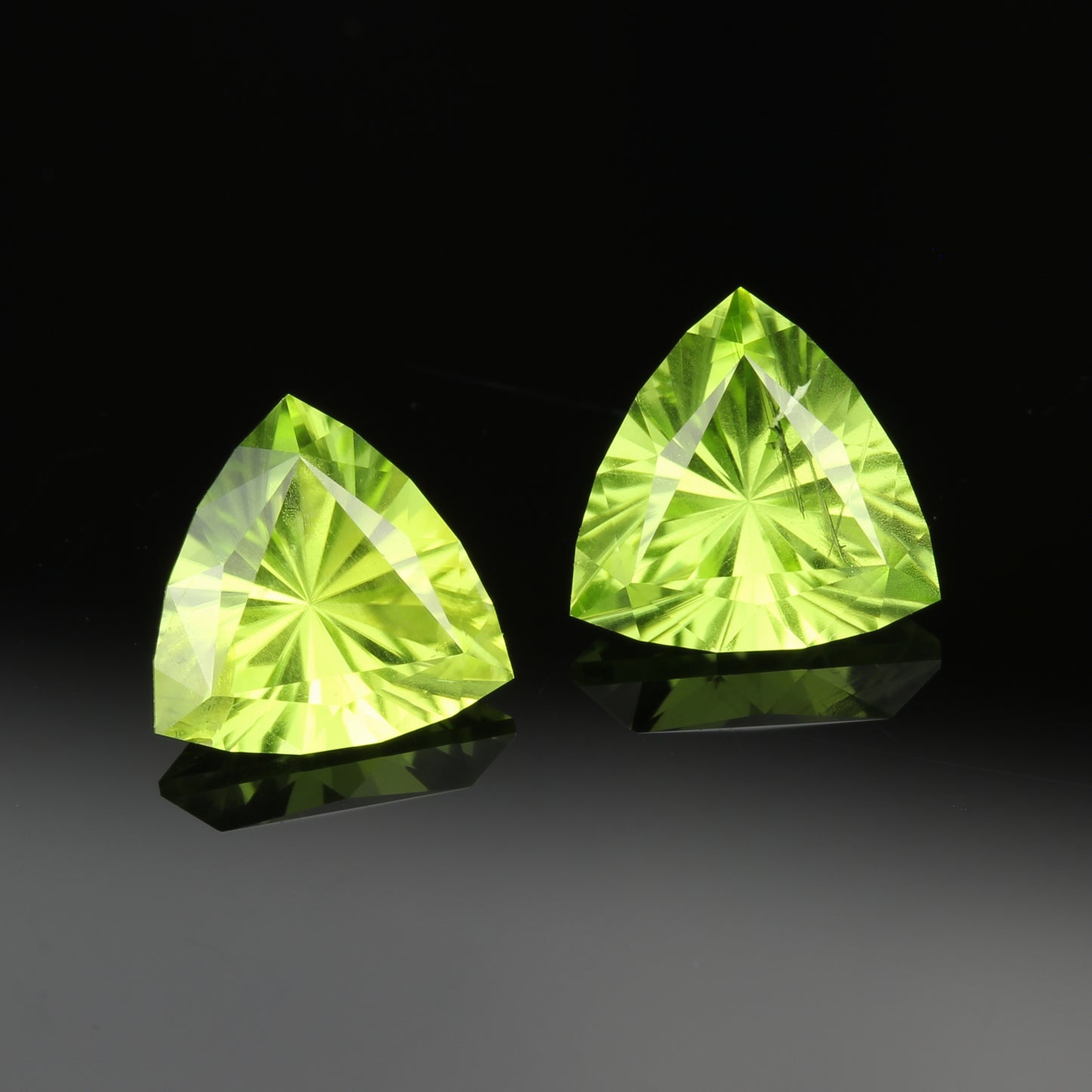 Peridot Pair 2.4ct